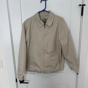 Vintage LL Bean Harrington Chore Bomber Jacket. Casual, Preppy, Outdoor. Plaid M